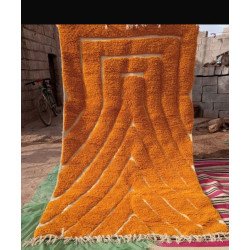 Tapis Traditionnel Berbère Orange – Éclat et Authenticité