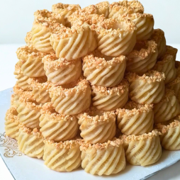 Kaek b Louz : Le Biscuit Amande-Cannelle, Trésor des Ruelles de Fès
