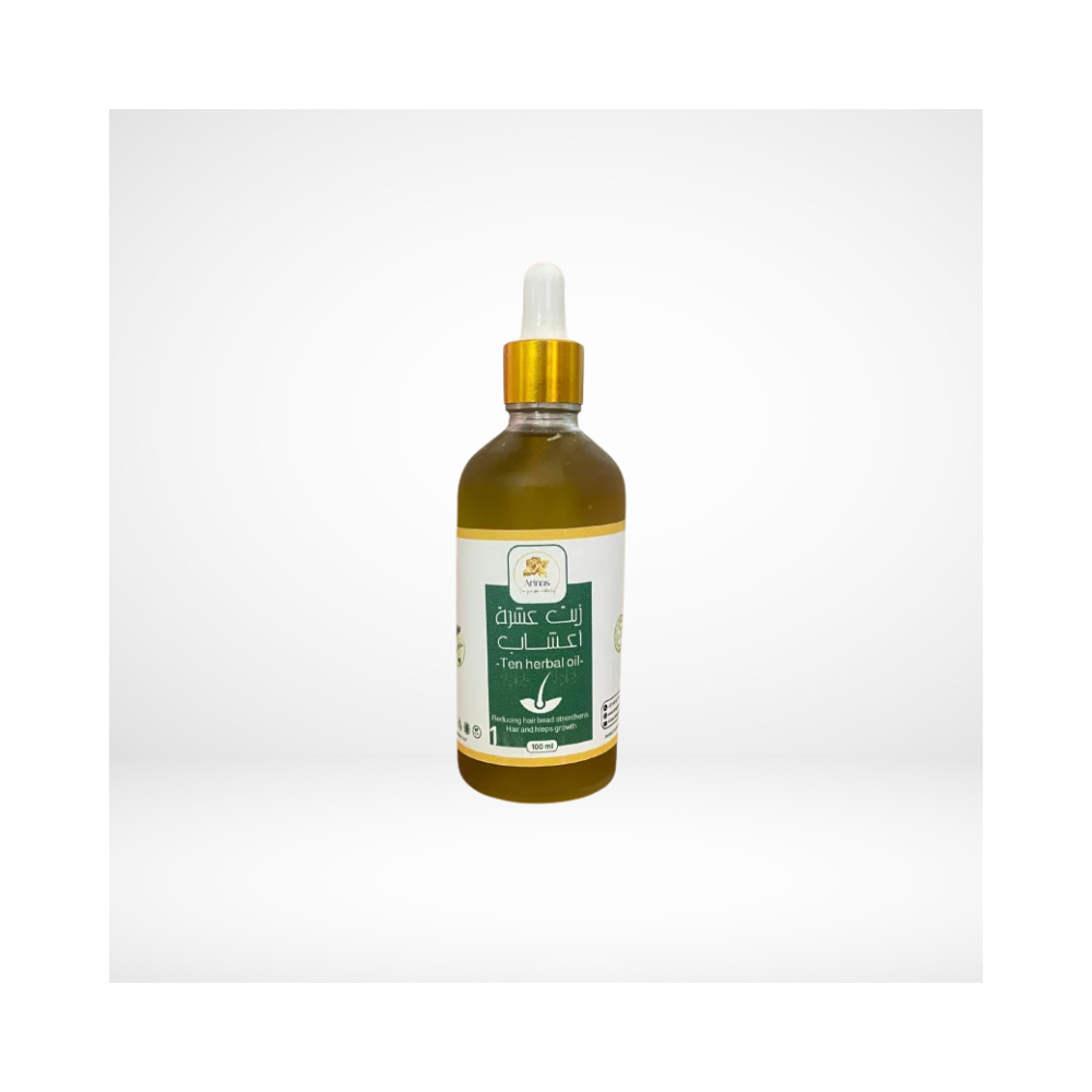 Huile Capillaire aux 10 Herbes – 100 ml
