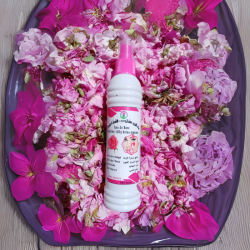 Eau de Rose Distillée 100% – Flacon Familial Spray