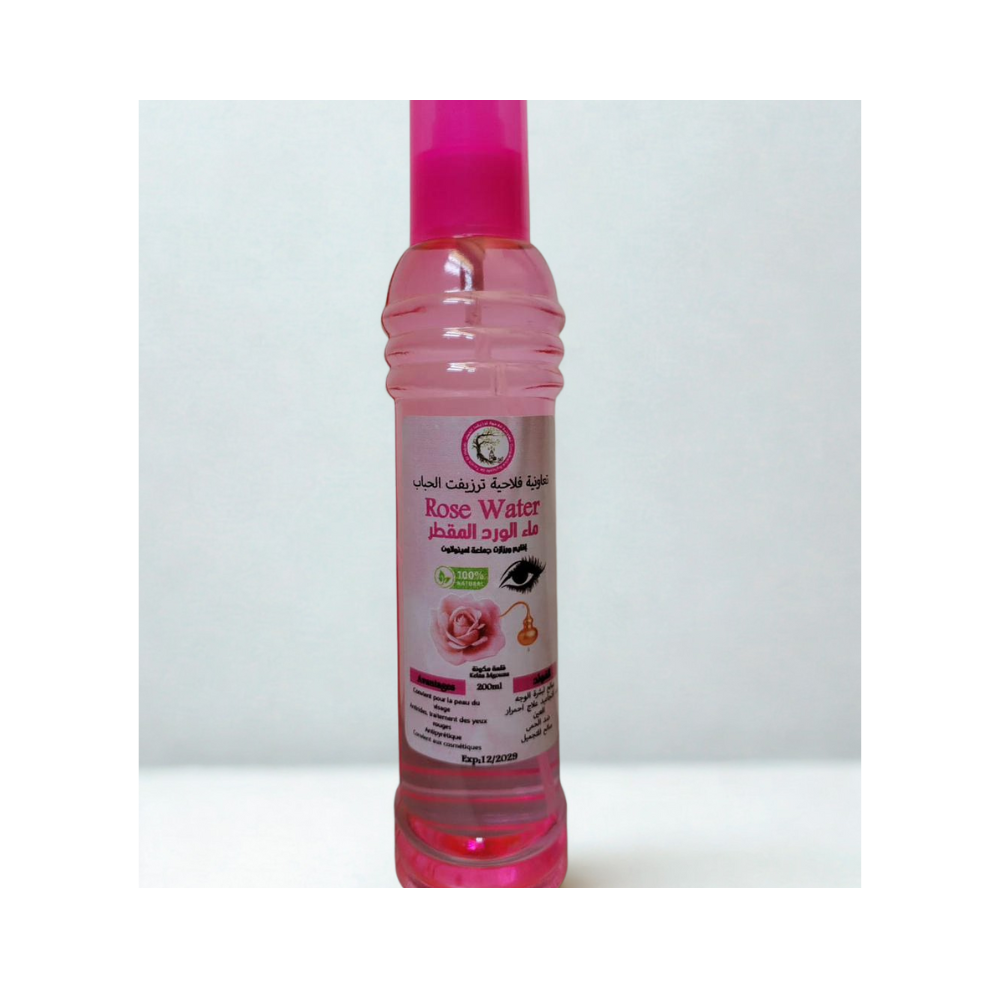 Eau de Rose Naturelle Distillée – 200ml