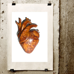 Sculpture anatomique de cœur – cadeaux pour les amoureux; anniversaire