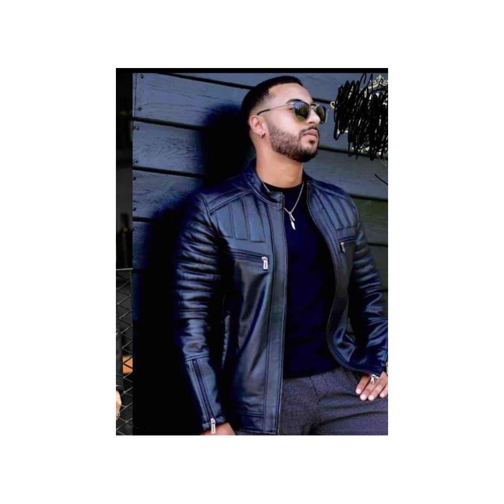 Veste Cuir Moderne – L’Alliance du Style et de la Qualité