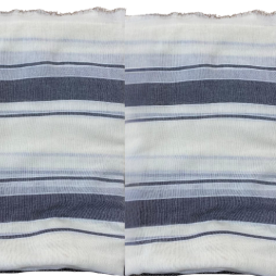 Tissu soussdi pour hommes gris/blanc