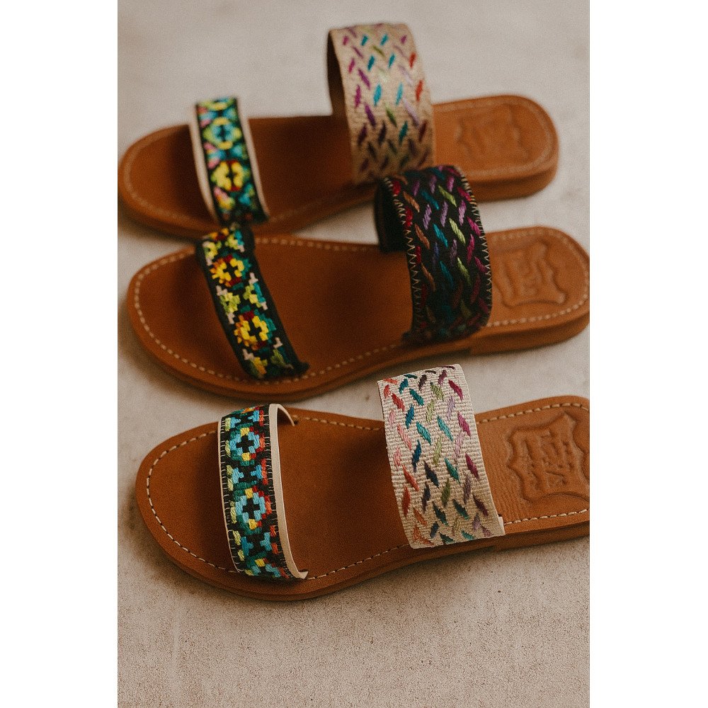 Sandales artisanales en cuir