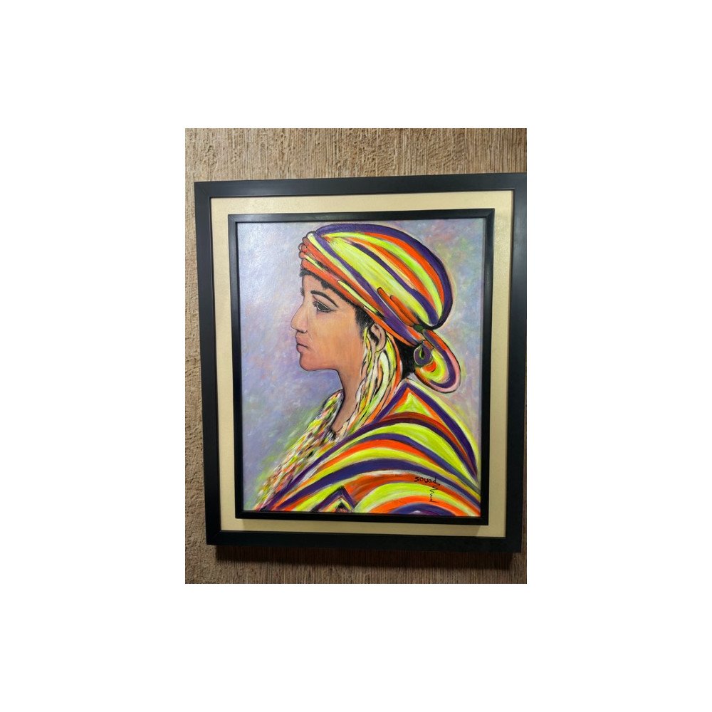 Portrait berbère – Explosion de couleurs