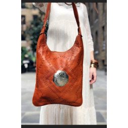 Sac en cuir artisanal – Élégance marocaine intemporelle