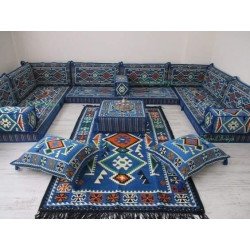 Salon Berbère Bleu Royal