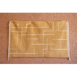 Tapis contemporain Design géométrique tissé main