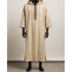 Jellaba marocaine traditionnelle 